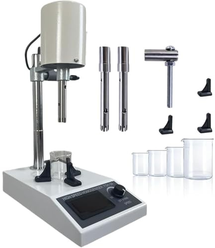 Homogenizer emulgeringsmedel dispersionsmixer, höghastighets homogenizer labb disperser emulgeringsmedel, 5 ~ 1 000 ml laboratorie-homogenizer mixer, 8 000 RPM justerbar hastighet