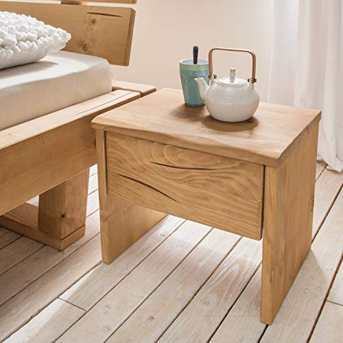 Betten-ABC Bubema Nachttisch Mondera, Massivholz (Holzart: Fichte geölt)