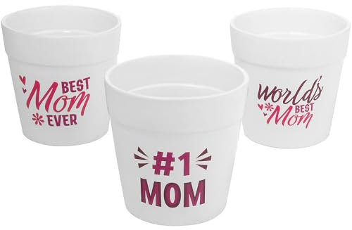 Fun Express Mother's Day Flowerpots - 3 Pc