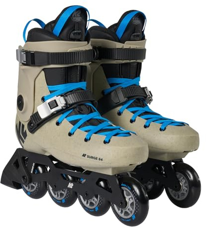 K2 Skates Surge 84 Hardboot Inline Skates Unisex - Adulto - Kaki - Blue - 30K0210