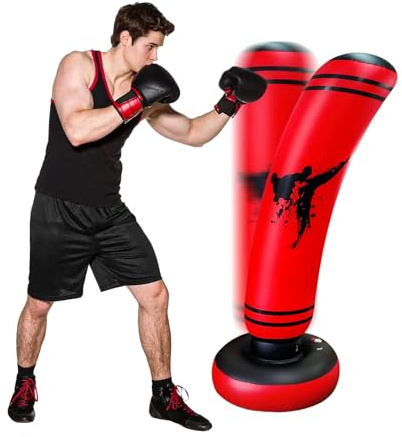 Sac de Boxe Adulte 165cm/64.96,Sac de Frappe Lourd pour Entraînement MMA Muay Thai Fitness Débutants,du Karaté,du Taekwondo,L pour Adultes