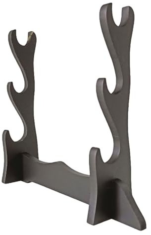 2PCS Katana Sword Stand Display,Rack For Knife,Dagger At Home Or Office,Samurai Sword Holder,Ruler Stand,Crusader Sword Stand Knife Stand For Display,musical Instrument Stand