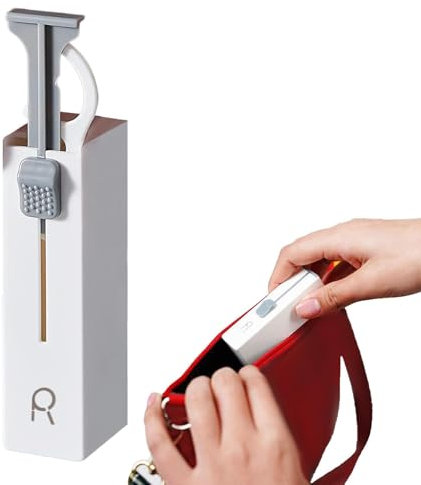 Automatische Zahnseide-Picks, tragbarer Zahnseidespender - Tragbarer automatischer Zahnstocher-Organizer | Nachfüllbarer Zahnseidehalter, Zahnseide-Organizer für alle Altersgruppen, Freunde, Familie