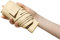 Maibar Regenschirm Sonnenschutz UPF 50 Mini Regenschirm uv schutz Tragbar Leicht Taschenschirme Klein Falten Sonnenschirm UV-beständig für Damen (Beige)