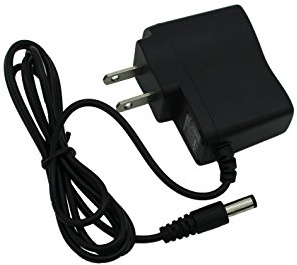 9V DC Power Supply Adapter 5.5x2.1mm Barrel Plug Center Positive 500mA LED