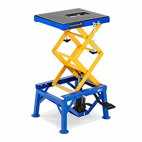 MSW MSW-MHB-150 Scherenhebebühne 150 kg Fußpedal Höhe 35-87 cm