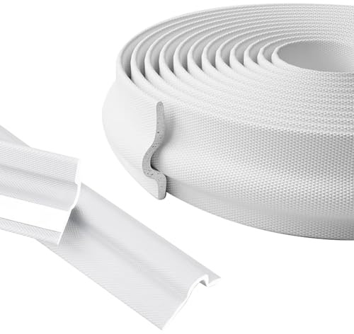 Door and Window Draft Excluder, Self-Adhesive Insulation Seal Strip, Soundproof Weather Stripping, Foam Tape(10M)