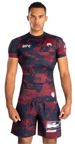 Venum UFC Zenith Men's Authentic Fight Week Performance Rashguard - Camiseta dermoprotectora para Hombre