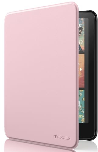 MoKo Case for 7 Kindle Paperwhite 12th Gen&Colorsoft 2024, Pink