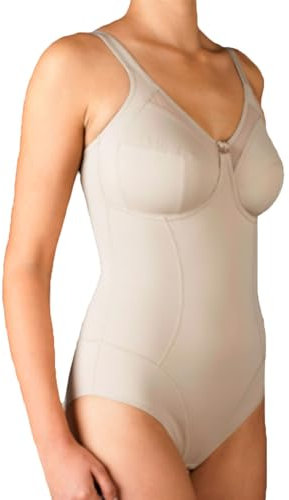 Selene 1 Pezzo Body Control Agata Senza Ferretto in Microfibra- Coppa C, Terra 4