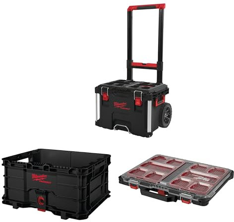 Milwaukee PACKOUT Promo Trolley Set 3pc