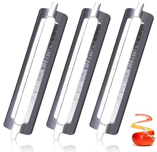3 Stück Sparschäler Tupper,Sparschäler Ersatzklingen für Spargelschäler Tupperware Ersatzklinge,Gemüseschäler für Vegetable Peeler Gurkenschäler Potato Peeler,Neuer Kartoffelschäler Schälmesser