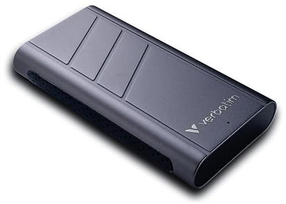 Verbatim TurboMetal Portable SSD, 1 TB, extrem schnell, Lesen bis 3700 MB/s, Schreiben bis 3600 MB/s, Externe Festplatte USB 4.0, 40 Gbps, für Mac, PC, Laptops, Smartphone & Spielekonsolen