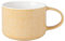 Maxwell & Williams KL0278 Crest - Tazza jumbo in porcellana, 500 ml, colore: Giallo