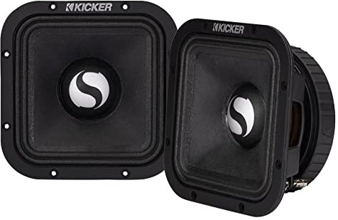 Kicker 49ST7MR4 Street Series Square Mid-Bass, coppia, 4ohm