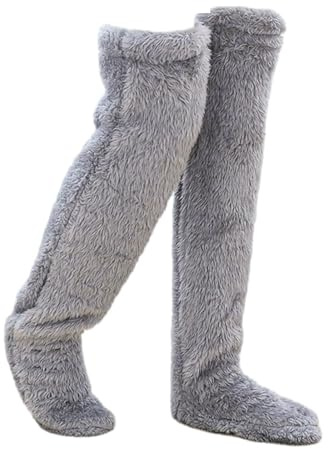 Calcetines de peluche para mujer, calcetines de pantuflón, calcetines de invierno, regalo de Navidad, piernas de osito, calcetines de peluche, calcetines esponjosos, calcetines de peluche, calcetines