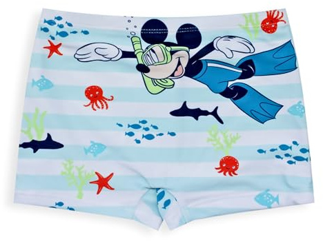 Disney Costume da Bagno per Neonato Bambino Mickey Mouse Boxer Mare Bimbo 6630
