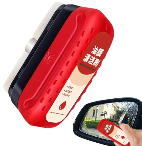 Nettoyant Puissant Pour Pare-brise Et Dissolvant De Film D'huile,film Oléophobe Pour Vitres D'automobiles,nettoyant Anti-taches De Film D'huile De Verre De Voiture,Brosse Éponge De Nettoyage De Vitres