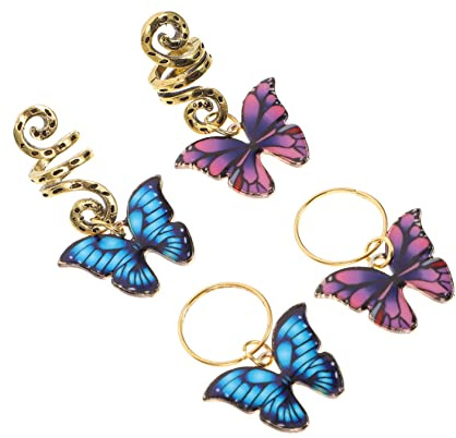 TOVINANNA 12piezas Adornos Para Cabello Anillos Para Trenzas y Accesorios Para Dreadlocks Joyería Para Cabello Decoraciones De Moda Para Mujeres
