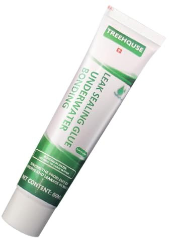 Sellador del tanque de peces - Sellador para acuarios subacuáticos | Sellador de silicona para acuario, adhesivo para reparación de acuario de 60 ml, sellador adhesivo impermeable