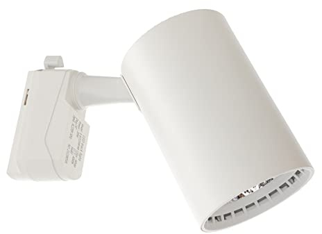 OSALADI 20w Lámpara Led De Techo Con Foco Ajustable Para Iluminación Comercial Resistente Aluminio Para Tiendas De Ropa Galerías y Exhibiciones Luz Blanca