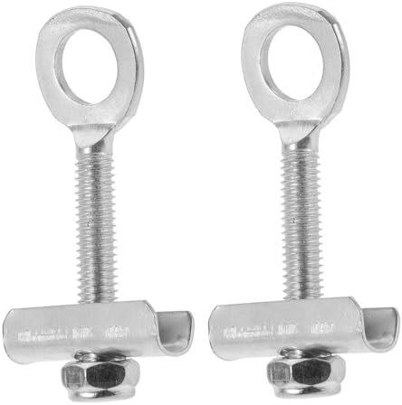 Cabilock 2piezas Ajustadores De Cadena Ajustadores Tensión Motores De Motocicleta Herramienta Cadena Para De Motocicleta Ajustable y