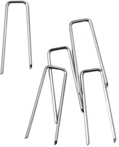 Iflo® Lot de 175 aiguilles à fleurs de paille, aiguilles romaines et de fée pour couronnes, arrangements et décoration (aiguilles à fleurs de paille 25 mm, 175 pièces)