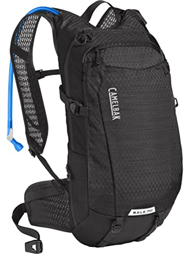 CamelBak M.U.L.E. Pro 14 Trinkrucksack – 14 l Getriebekapazität, 3 l Crux-Reservoir, leichtes Design, Luftunterstützungs-Rückenteil, Verstellbarer Gurt und integrierter Werkzeugrollen-Stauraum