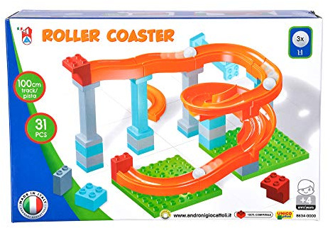 UNICO PLUS Pista per Palline, 31 Pezzi, 104114485