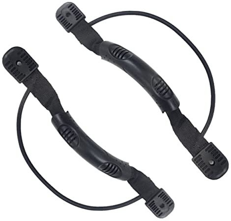 Garneck 4 Stück Griff aus PVC-Kunststoff Boot Kanu Tragegriffe PVC-Griff Ersatzgriffe mitnehmen Kanugriffe Tragegriffe aus Gummi Siebträger Kajak Zubehör Gummischnur handhaben