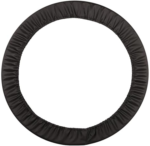 DRUNA Portacerchi Custodia per Cerchio Ginnastica Ritmica Indigo | Taglia Universale 60-90 cm | Ideale per Gare e Allenamenti (Nero)