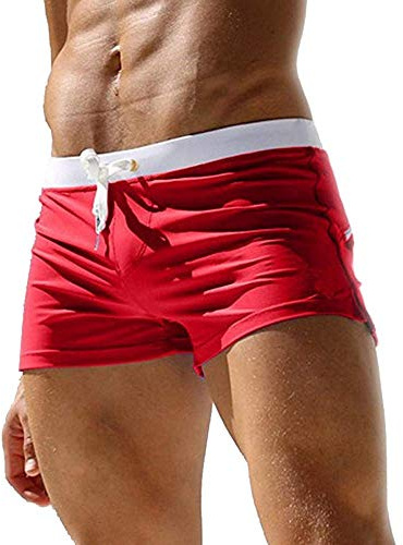 Kfnire Costumi da Bagno, Pantaloncini da Boxer da Bagno con Pantaloncini Corti da Bagno