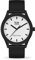 Ice-Watch - ICE solar power Moon - Schwarze Herren/Unisexuhr mit Silikonarmband - 017763 (Medium)