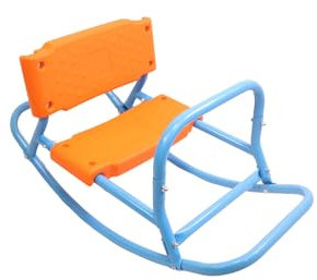 Gartenpirat Kinder Wippe aus Metall Indoor Outdoor 85 x 41,5 x 41,8 cm