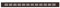 MS Beschläge Stegblech Aluminium Lüftungsgitter 40mm Breite Lüftungsblech Schlitzgitter Türgitter Heizungsabdeckung Belüftungsgitter (500mm, Schwarz bronziert)