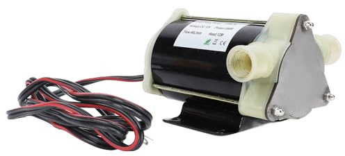 Bilge Pump 12V 200W Självprimande Vattenpump, Rostfritt Stål, Flexibel Impeller, 40L/min, 1/2 tum, för Sötvatten och Saltvatten