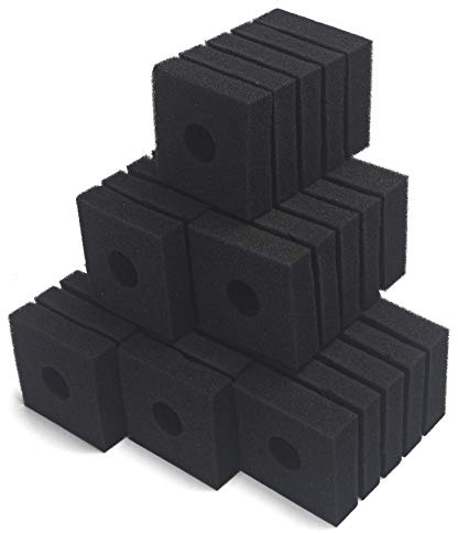 LTWHOME Ersättnings Filterpads Lämpliga för Turbo 350 Filter Pat Mini Intern Filter(6 st)
