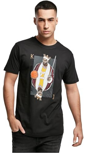 Mister Tee Herren King James La T Shirt, Schwarz, L EU