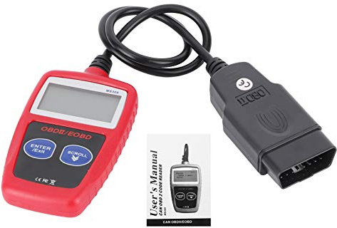 Escáner de diagnóstico del Motor del Coche Lector de código automático Herramienta de diagnóstico del Motor OBD2 Detector de fallas Pantalla LCD retroiluminada Herramienta de automóvil MS309