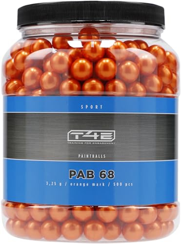 Umarex T4E Sport Paintballs .68 Orange Pellets 500 pcs
