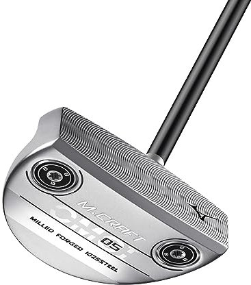 Mizuno Herren M.Craft OMOI Typ 05 Golfschläger, RH/Stahl/Weiss, 34 INCH Putter