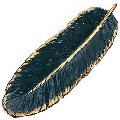 Hoement 1pièce Assiette Céramique Forme Bananier Plateau à Snacks Plat Pour Steak Et Poisson Gransign Élégant Pour Restaurants Et