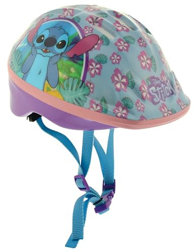 COLORBABY Stitch Safety Helmet for Children Size 48-52cm Kinder-Sicherheitshelm, Mehrfarbig