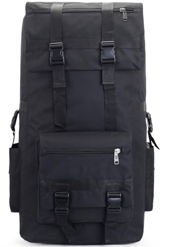 NIDONE Zaino escursionistico, zaino da caccia a 120 litri, resistenza a lacrime in vasca oxford impermeabile, 32.68x15.75x15.75 MOLLE Daypack per viaggiare
