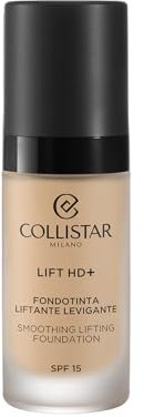 Collistar Lift HD+ Fondotinta Liftante Levigante SPF15, Effetto Lifting Immediato, Finish Satinato Luminoso, Coprenza Media Modulabile, Water Resistant, No Transfer, n. 2G, 30 ml