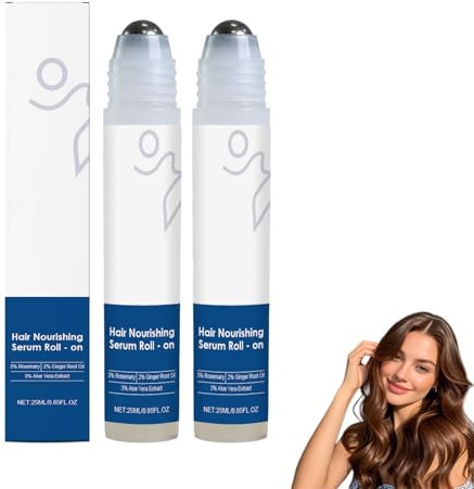 Scalp Serum, Suero Para El Cabello De Bola, Suero Para El Crecimiento Del Cuero Cabelludo, Nutre Y Reduce La Caída, No Graso Y Ligero, Hair Growth Serum Para Cuidado, 2PCS