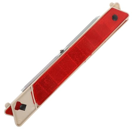 TOGEVAL Triángulo Emergencia Coche Plegable Alta Visibilidad Señal Advertencia Carretera Duradero Metal Plástico para Vehículos Kit Seguridad Vial Práctico Fácil Uso