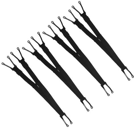 Mikinona Tirantes Elásticos Ajustables para Pantalones de Hockey Talla L Ligueros Antideslizantes para Adultos Cinturón de Tracción para Equipo de Protección en Patinaje sobre Hielo
