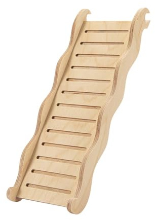 Perfeclan Échelle pour Hamster Jouet à Grimper en Bois Pont d'escalade Passerelle pour Rongeur Escalier de Jeu Connectable avec Les Meubles de Cage Adapté pour, L