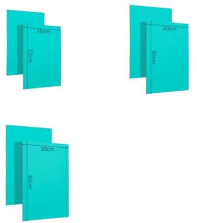 AYWTIUN Rubber Carving Blocks Blocchi da Intaglio Morbidi Strumenti for timbri in Gomma Set di Stampe for artisti Verdi Fai-da-Te Blocco in Linoleum Impermeabile for incisioni(Full Set)